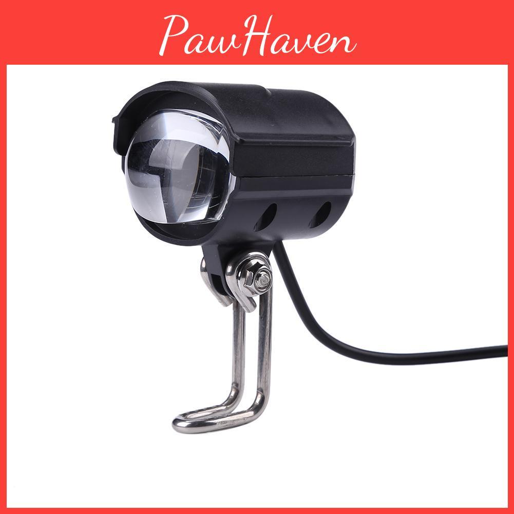 Bike Led Electric Headlight Ebike Front Light Escooter Bicycle Motorcycle 2 In 1 Waterproof Horn Headlight 36v60v