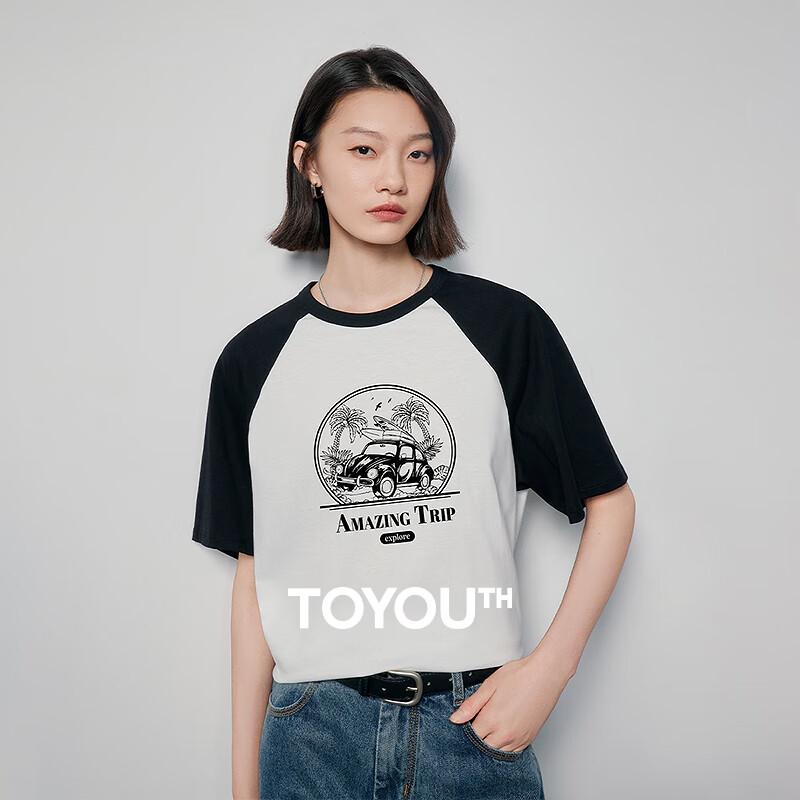 Chuyu Women s Landscape Print Cotton T-Shirt L