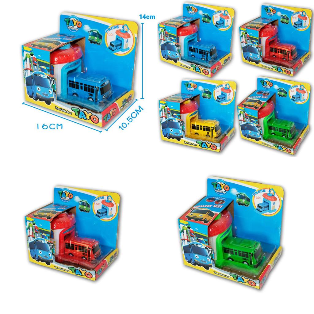The Little Bus Launch Cars Toy Mini Special Kit With Durable Plastic And Classic Appeal