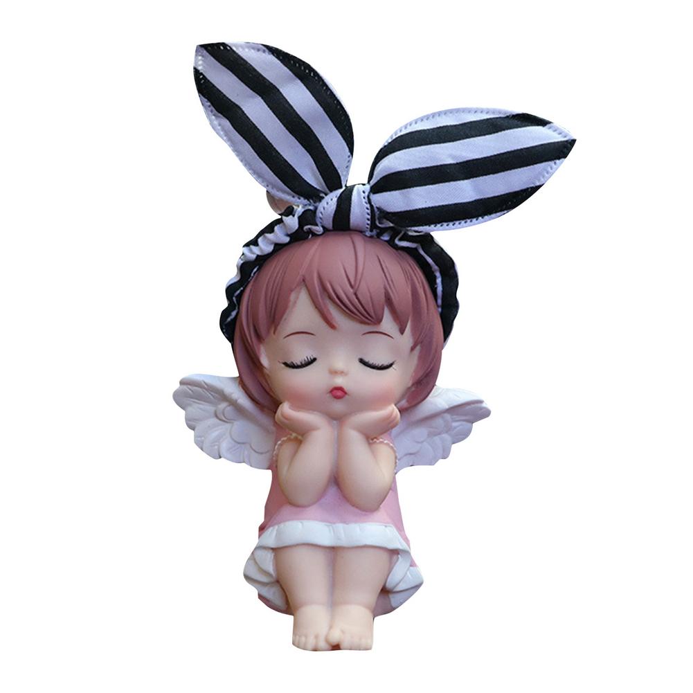 

Car Perfume Clip Air Freshener Auto Vent Fragrance Cartoon Solid Parfum Wholesale Cute Angel Doll Automobile Accessories Girl