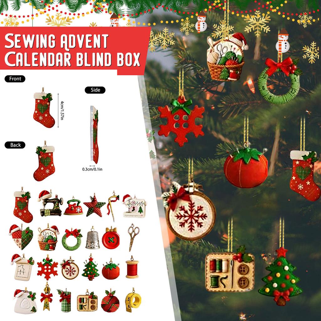 Sewing Advent Calendar Box
