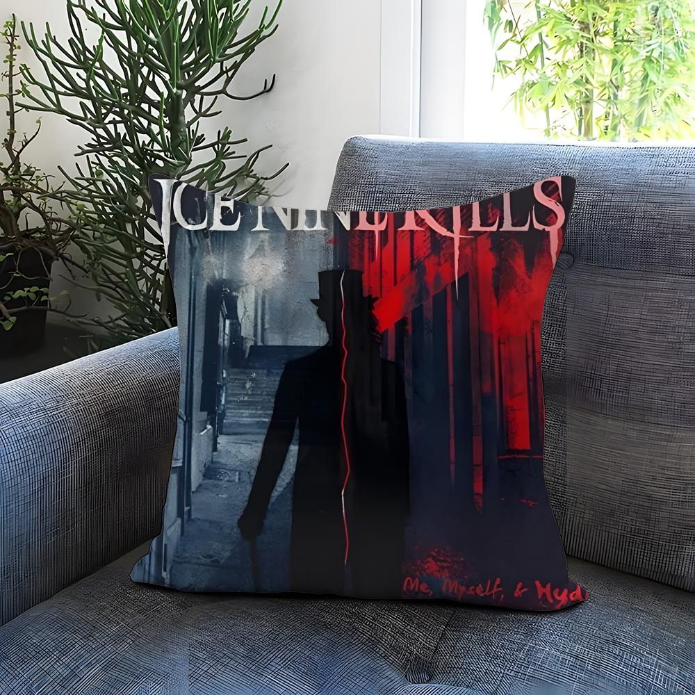 Hot Iice Nine Killses Cushion Cover Comfortable Reversible Pillow Cover Ideal for Car Sofa Bedroom  Beyond