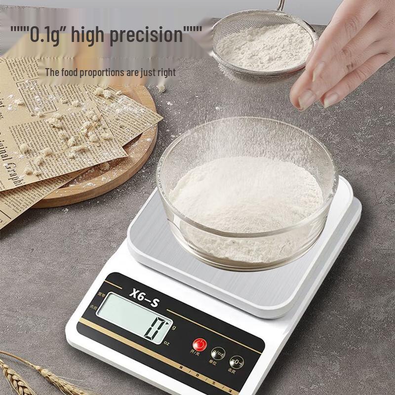 Jinmiao X6-S Digital Kitchen Scale for Baking & Food