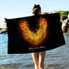 P-Pontiacs Firebird Trans Big Microfiber Beach Towels Quick Dry Towel Sand Beach Towels Pool Towel for Travel Swim Pool Yoga