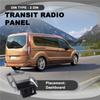 Portable 2 Din Car Fascia Radio Panel DVD Frame Install Kit For FORD Transit Connect, Tourneo Connect 2014 2015