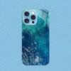 Seaweed Ripple Pattern Man Madam Protect PhoneCase Glass PhoneCase for iPhone 17 16 15 14 13pm Pro Plus Dropresistant Cellphone