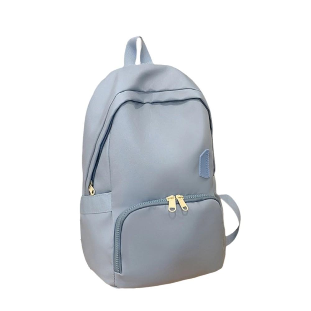 Waterproof Students Schoolbag Lightweight Laptop Book Bag Casual Women Nylon Backpack  Female синий