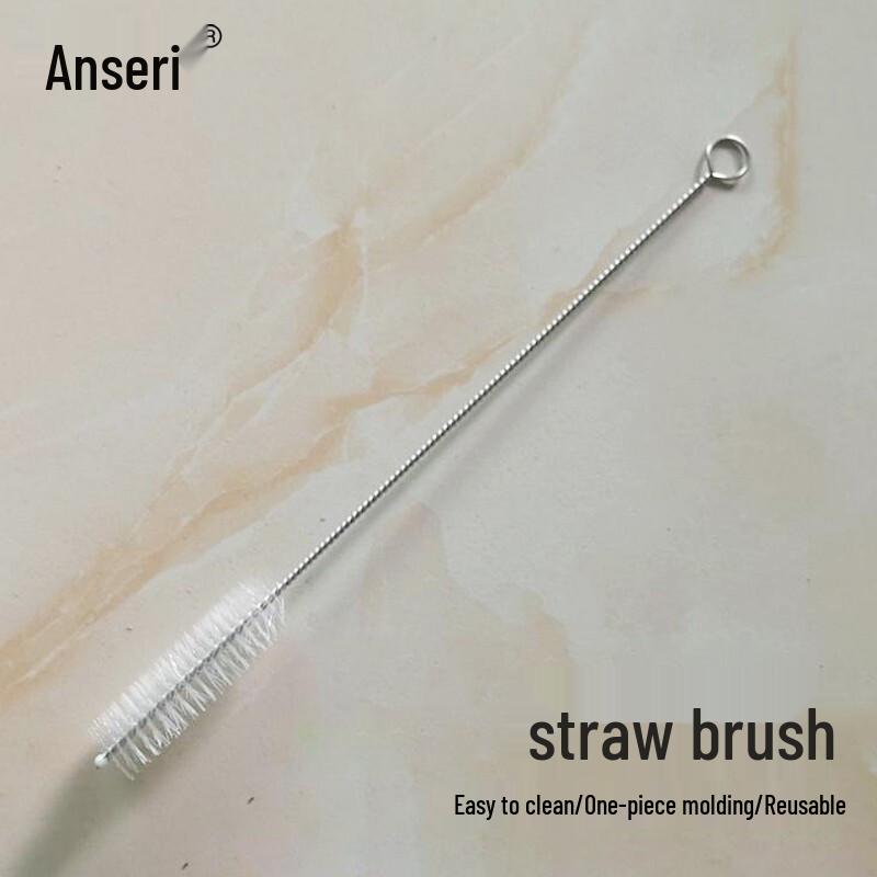 Anserui Long Handle Cleaning Brushes for Straws and Test Tubes 10 pieces