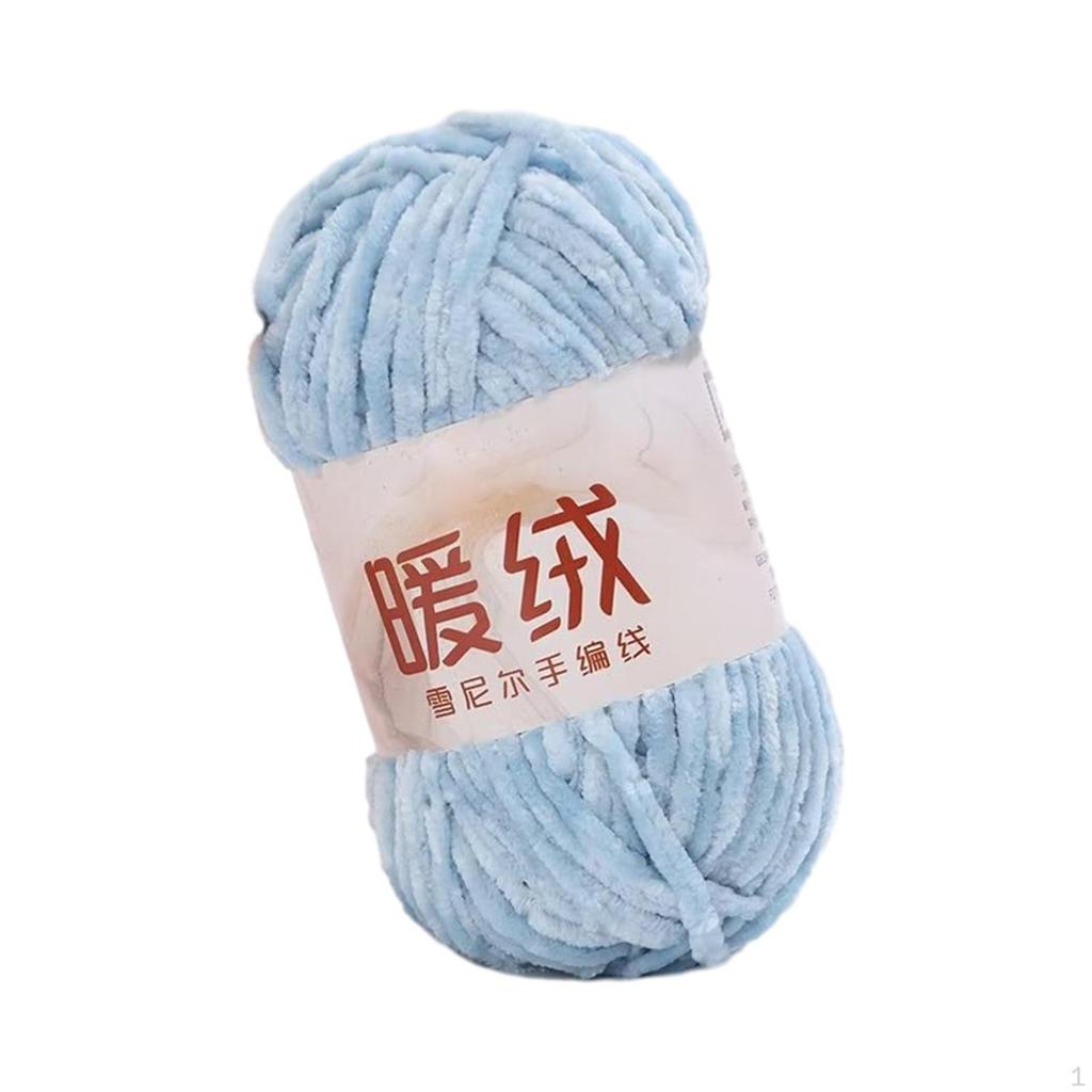 Chenille Yarn Set for Crafting