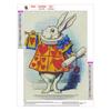 Colorful Rhinestones Diamond Art Cartoon Rabbit Cow Animal Pattern DIY Craft Adult Kids Rhinestones