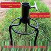 Universal Fishing Umbrella Stand: Ground Fork Tripod Base for Sunshade Canopy.