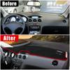 Car Accessories For Peugeot 308 2007 2008 2009 2010 2011 2012 2013 Dashboard Cover Avoid Light Pad Anti-UV Carpets Non-Slip Mats