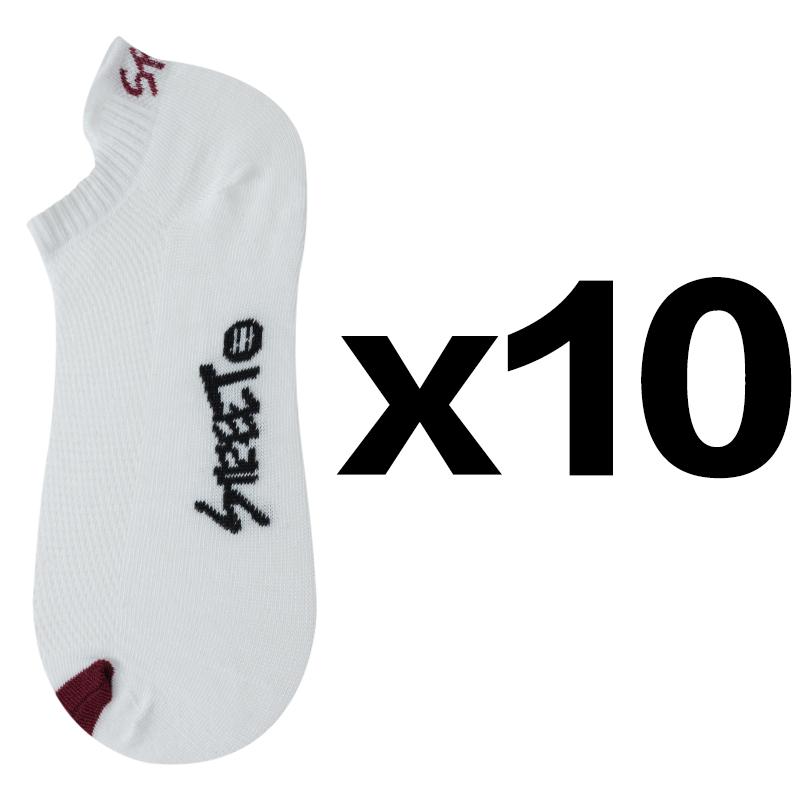 

10 пар высококачественных женских носков до щиколотки, дышащие хлопковые низкие короткие повседневные спортивные противоизносные модные уличные нескользящие носки Four Seasons EUR38-43