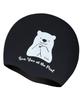 Laelliseupocheu [Pruc908 Blk] Bare Silicone Swim Cap Black