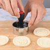Cartoon Biscuit Molds Christmas Silicone Cookie Stamps Cookie Decorating Tools