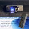 Docking Station For Tesla Model 3 Highland ModelY Juniper YL Cybertruck Glove Box USB Hub Expansion Dock Fast Charging 1 To 4