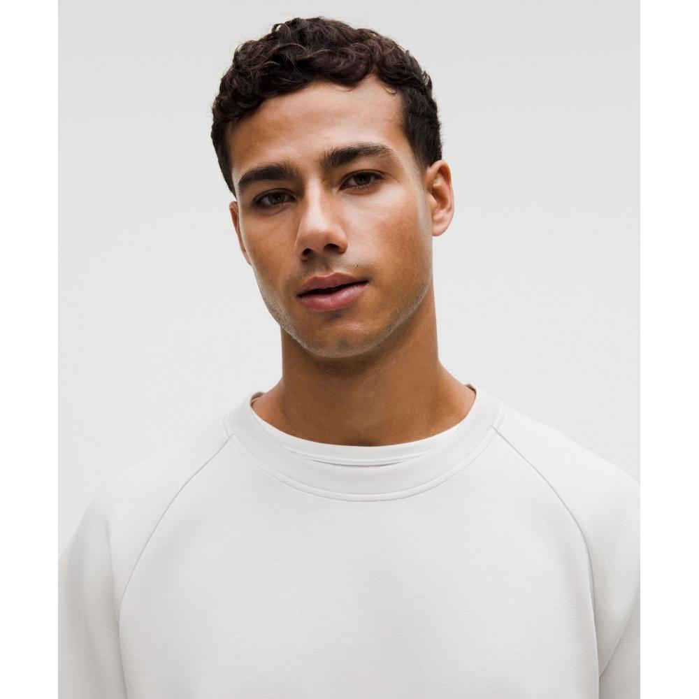 Lululemon Smooth Spacer Classic Fit Crew Dove Grey