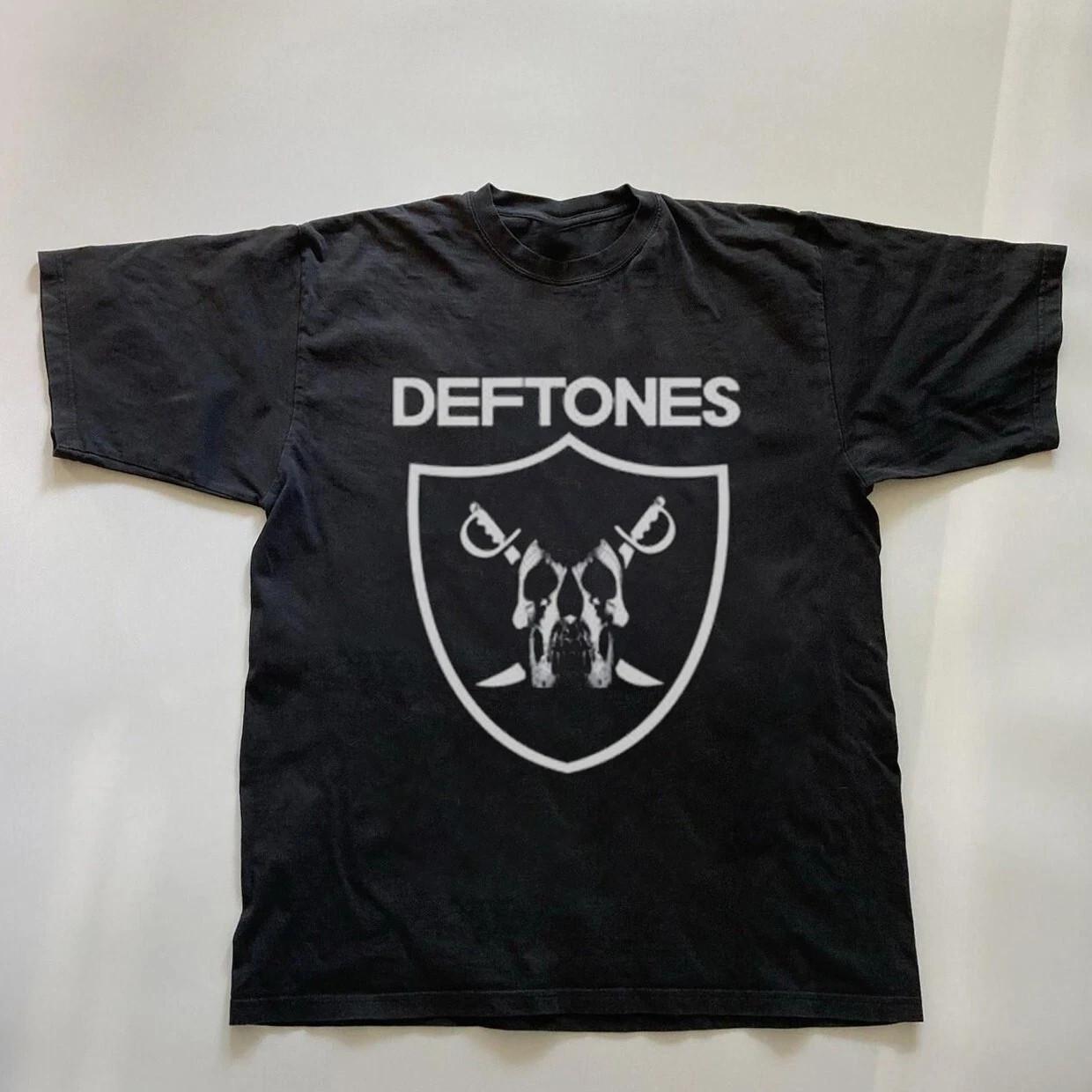 NEW! Deftones Raiders T-Shirt , Unisex Black Cotton T-shirt, Size S-5XL S