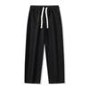 Men's Plus Size Drawstring Elastic Straight Leg Sports Sweatpants, Men's Loose and Versatile Wide Leg Casual Pants