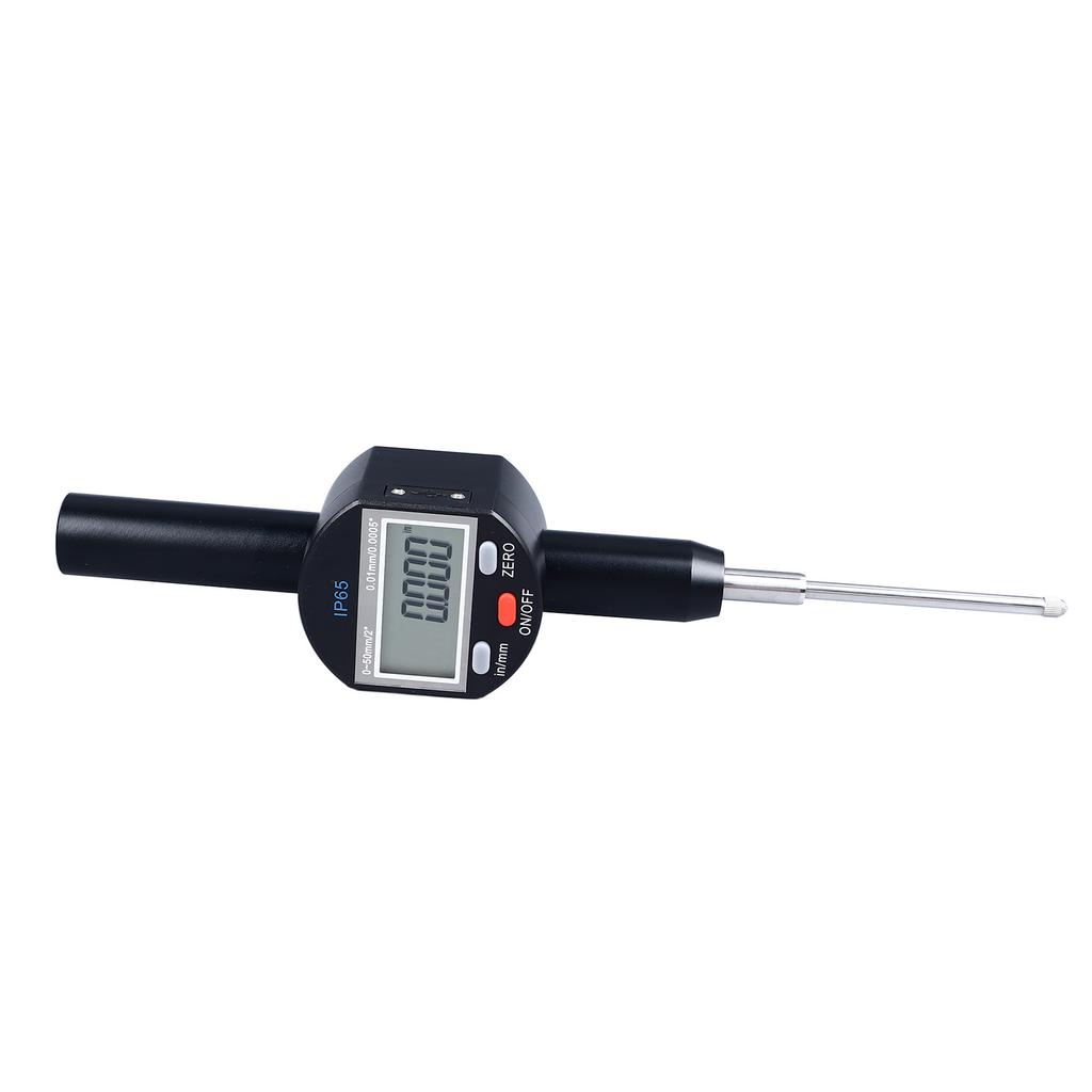 Digitale Messuhr 0,01mm 0,0005 Zoll Auflösung 0 bis 50 mm 2 Zoll Reichweite IP65 wasserdicht elektronisch