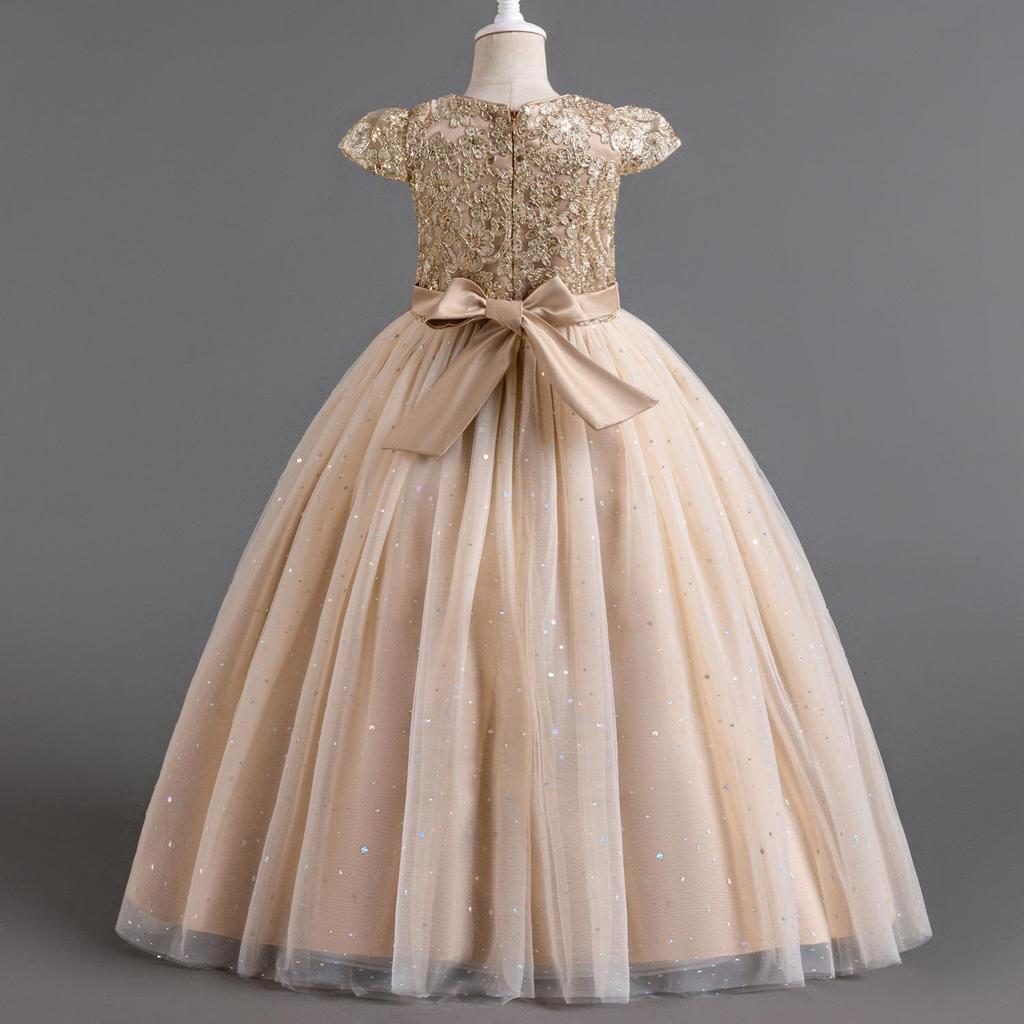 Rochie elegantă pentru fete adolescente, dantelă, prințesă, concurs de petrecere de ziua de naștere, prima împărtășanie, domnișoare de onoare, rochii de fete cu flori pentru nuntă