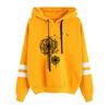 2025 European and American New Women's Clothing Long-sleeved Dandelion Printing