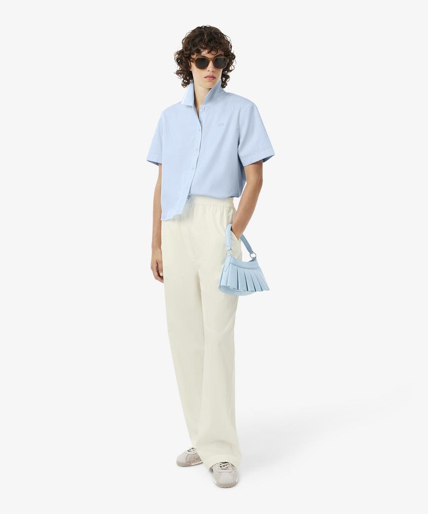 LACOSTE Women'S Collared Short Sleeve Shirt Cf8478-56N T01