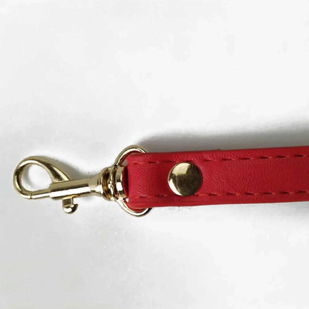 120cm Leder Schultertaschen Riemen Zubehör DIY Umhängetasche Verstellbar PU Tasche Gürtel Riemen Schwarzer Handtaschenriemen Silber Goldene Schnalle