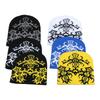 Temu New Trendy Ethnic Pattern Knitted Hat Warm Wool Hat Men's and Women's Fashion Cold Hat Wholesale
