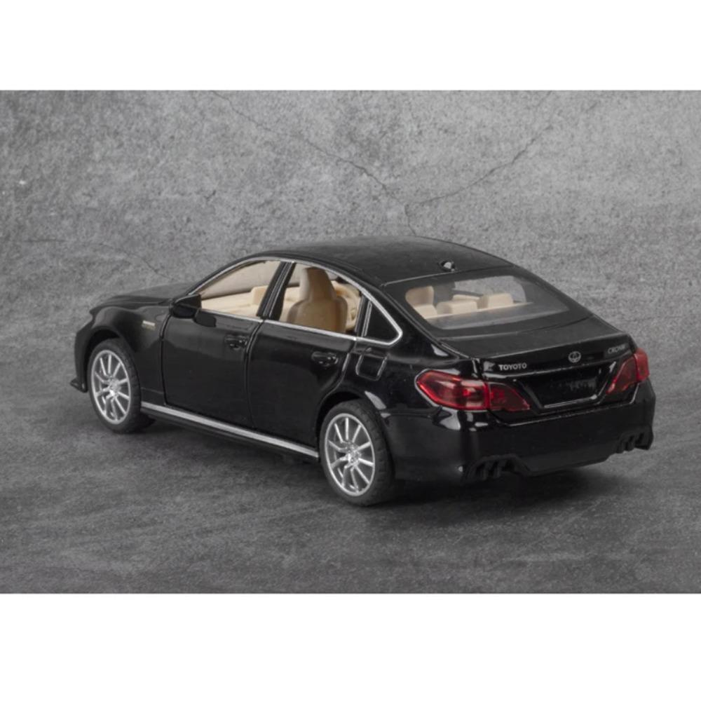 1/32 Toyota CROWN Alloy Car Model Diecasts & Toy Vehicles Metal Toy Car Model Simulation Sound Light Collection Gift