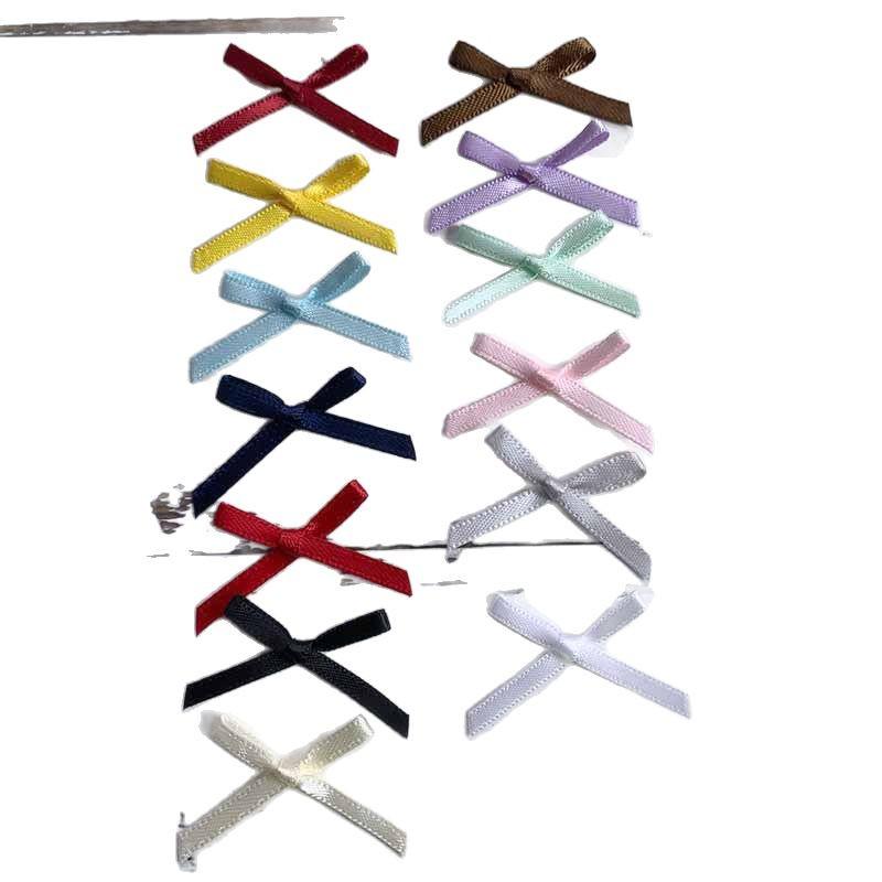 Adorno de Encaje con Lazos de Cinta de 0,3 cm para Accesorios de Ropa Lolita