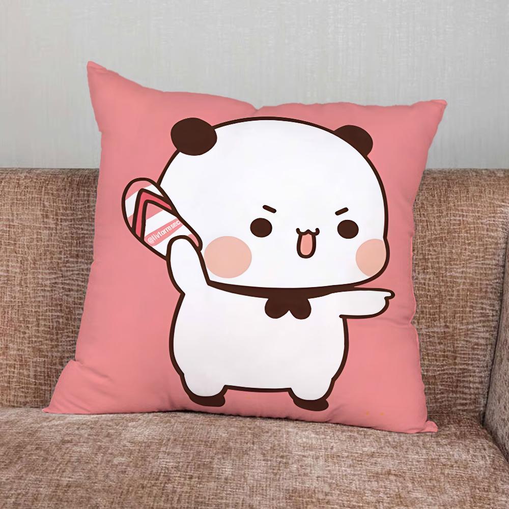 Cartoon Cute Bubu Dudu Pillow Case For Home Bedroom Car Office Decoration Living Room Sofa Cushion Cover Suitable