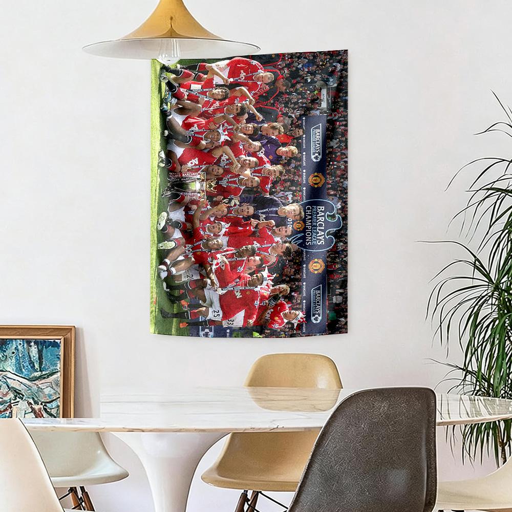 Manchester Wall Decor Tapestry Art For Pet Memorial Birthdaywedding Party Backdrop Family Gift