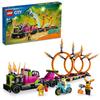 LEGO City Trailer Truck and Stunt Loop Challenge 60357