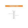 Uxcell Compression Springs, Coil Springs, 0.5mm Wire Diameter, 5mm Outer Diameter, 20mm Free Length, Made of 304 Stainless Steel, for Repair,