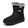 Waterproof Winter Boots for Women Plush Snow Boots Woman Platform Ankle Boots Warm Cotton  Shoes