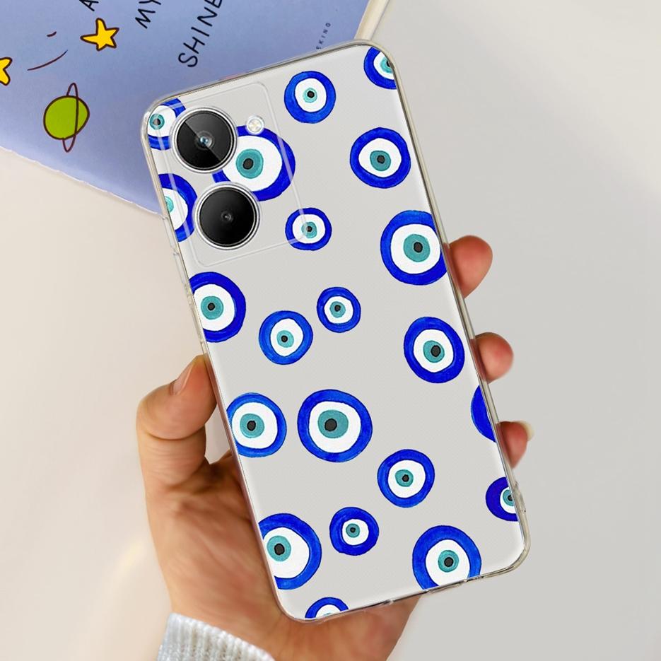 For Realme 10 4G Case Colorful Painted Cover Soft Silicone Phone Case For Realme 10 Pro Plus Realme10 Pro+ Back Cover Coque Capa
