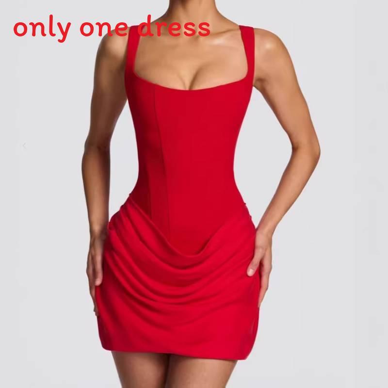 Sexy Sleeveless Wrap Dress With High Waist For Streetwear Fashion