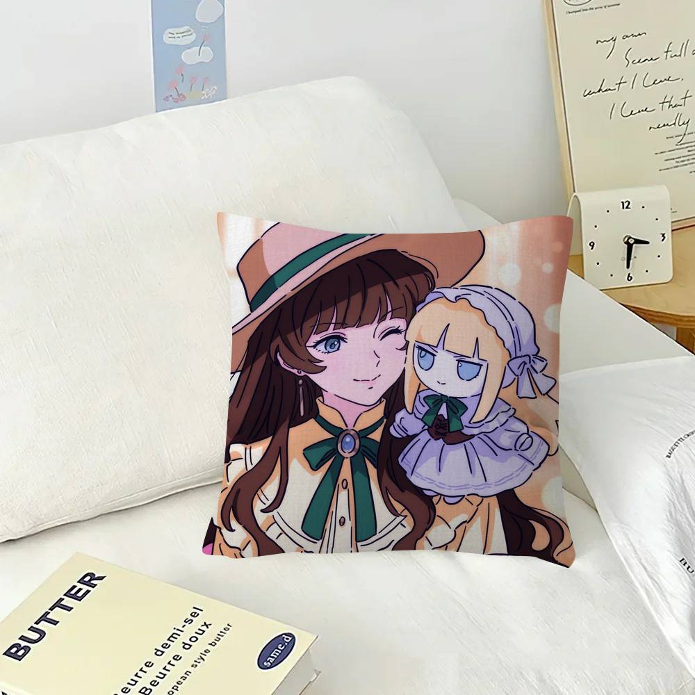 Anime L-Lord Of M-Mysteries   Pillow Cover Sofa Cushion Cover Home Room Decoration Children Gift