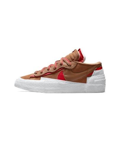 Nike Sacai Blazer Low x Sacai British Tan Brown Tan Red Casual DD1877-200