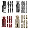 Red Wine Bottle Packaging Bag With Durable Canvas Material For Gift Wrapping And Storage