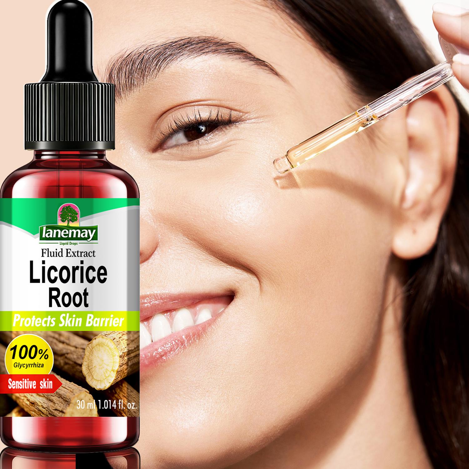 

Licorice Root Serum-Keep Skin From Becoming Dry, Tight Or Rough-Rebuild The Skin Barrier-Suitable For All Skin Types, 30ml