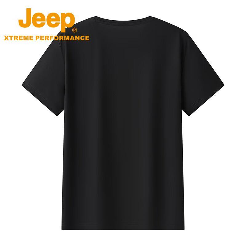 Jeep Men's Ice-Feel Breathable Short Sleeve Outdoor T-Shirt
