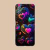 Y2K Glowing Hearts Mobile Phone Case for Huawei P60 P50 P40 P30 P20 P10 P9 P8 Pro Lite Plus Colorful Printing Cover Pretty Cover
