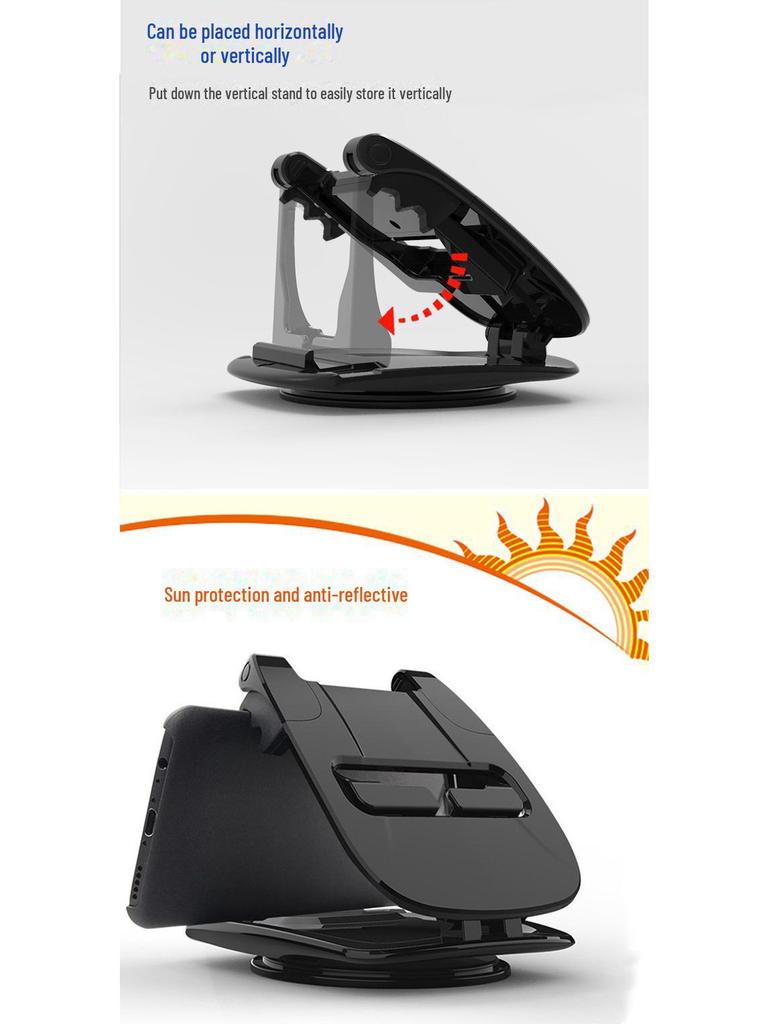 Suporte Antiderrapante para Celular de Painel de Carro Transfronteiriço com Design Criativo de Navegação