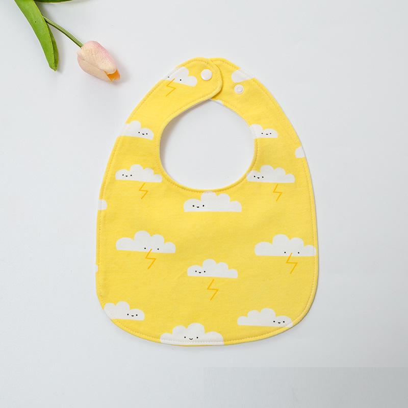 Thick Waterproof Baby Bib - Pure Cotton, Enlarged & Widened for Boys and Girls