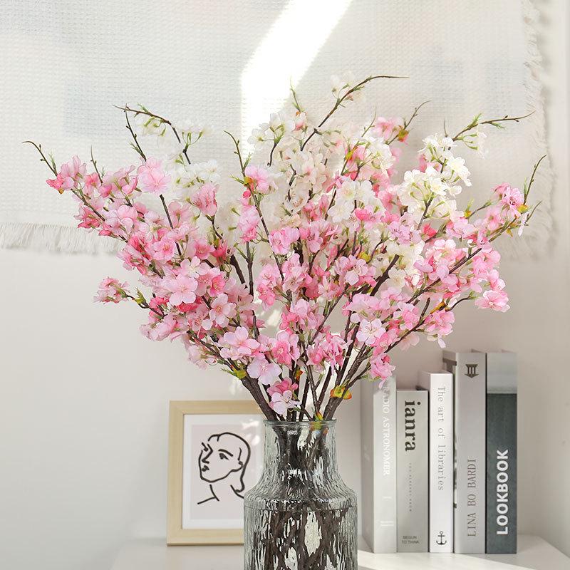 

Japanese Cherry Blossom & Pear Flower Faux Branches for Living Room or Wedding Decor