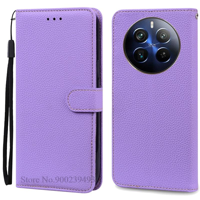 For Realme 12 Pro Plus Case Leather Wallet Flip Cover Phone Case For Realme 12 Pro 5G Case Coque Fundas For Realme 12 Pro+ Cover