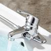 Toilet Countertop Faucet Bathroom Faucets Double Hole Washbasin Sink Tap Dual Function Shower Mixer Faucet Bathroom Accessories