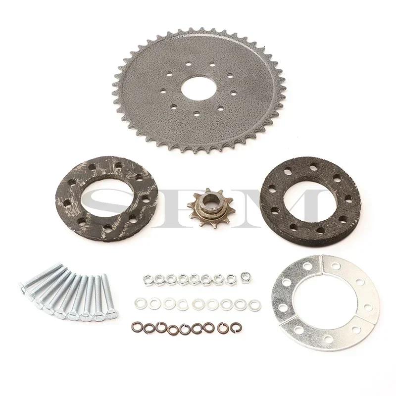 Rear Drive Sprocket Engine Set Mount Pads Kit 9 Holes 44 Tooth Fit 49cc 66cc 80cc Motorised Bicycle Bike Rear Drive Sprocket